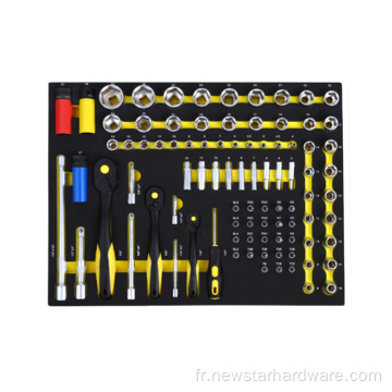 Ensemble d&#39;outils de chariot 9 armoires à outils de plateau